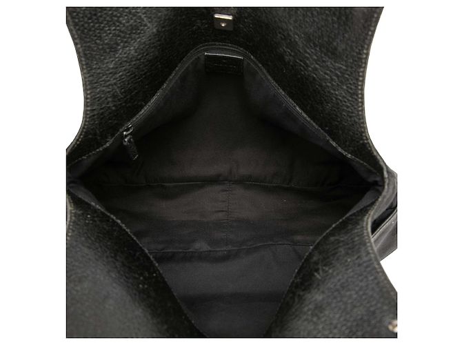 Borsa a tracolla Gucci in tela GG nera Nero - vista 4