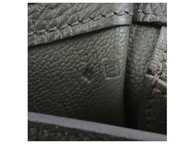 Hermès Green Clemence Etribelt Verde Verde oliva - vista 11
