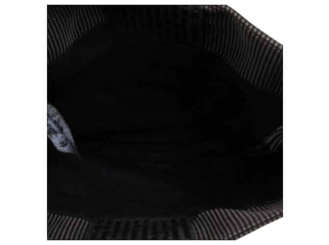 Pochette Herline Hermès em tela cinza Marrom - vista 4