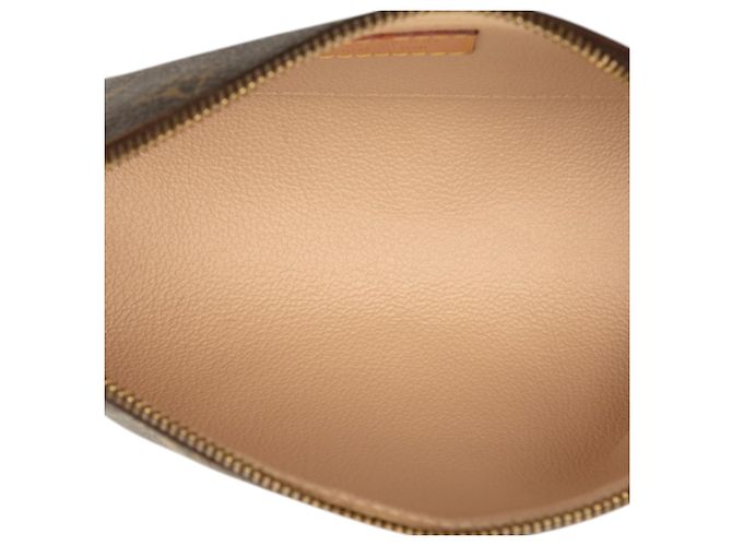 Necessaire Louis Vuitton Brown Monogram Cosmetic Pouch PM Marrom - vista 4
