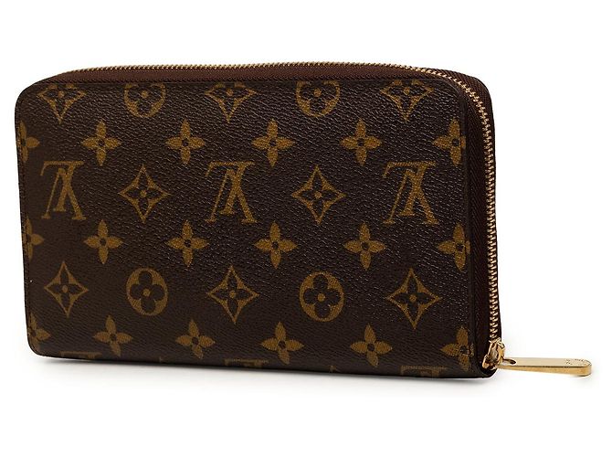 Cartera Louis Vuitton Brown Monogram Zippy Organizer Castaño - vista 2