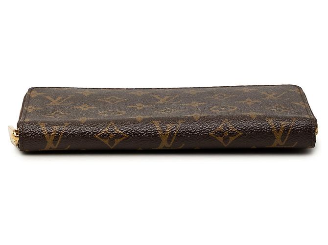 Cartera Louis Vuitton Brown Monogram Zippy Organizer Castaño - vista 3
