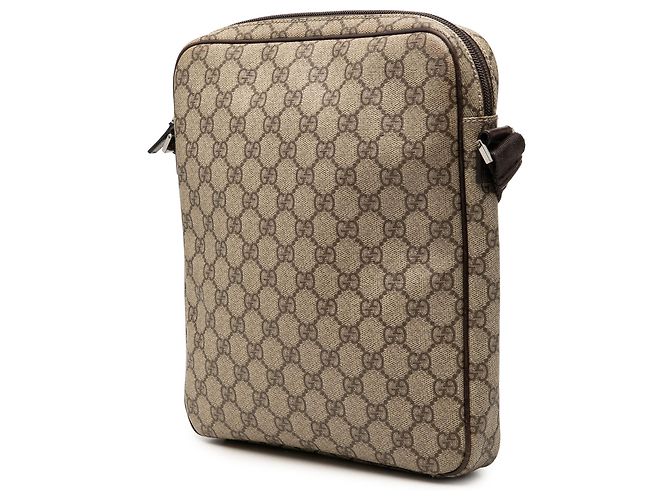 Borsa a tracolla Gucci Beige GG Supreme - vista 2