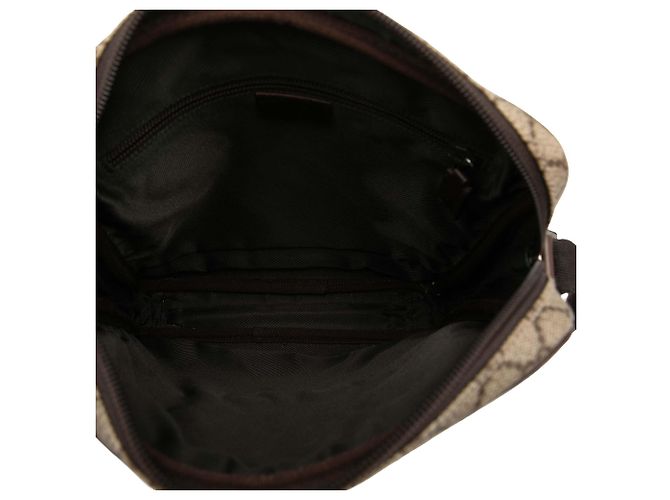 Borsa a tracolla Gucci Beige GG Supreme - vista 4
