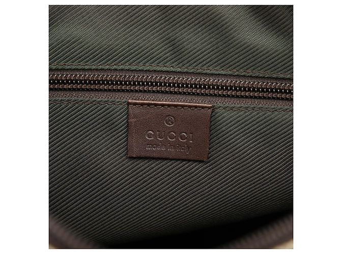 Borsa a tracolla Gucci Beige GG Supreme - vista 5