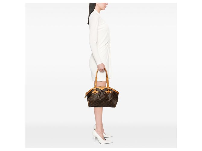 Louis Vuitton Brown Monogram Tivoli GM Marrone - vista 6