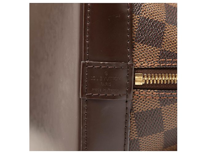 Louis Vuitton Brown Damier Ebene Alma PM Marrone - vista 5
