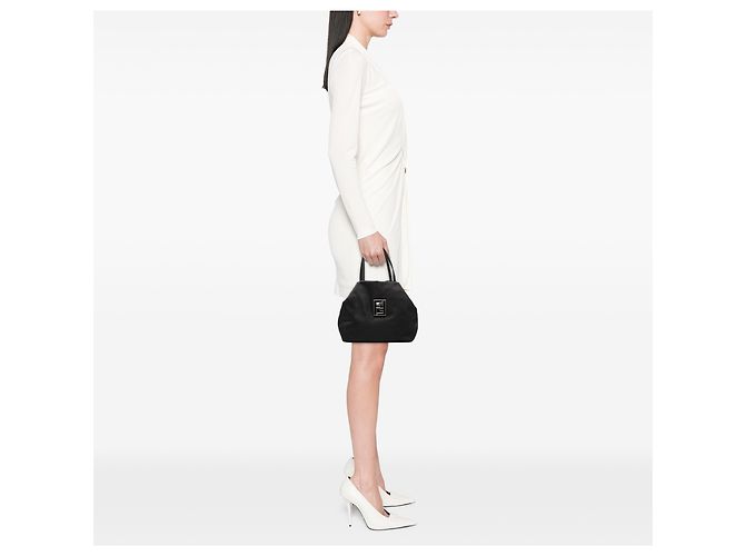 Fendi Handtasche aus schwarzem Nylon FF - Ansicht 6