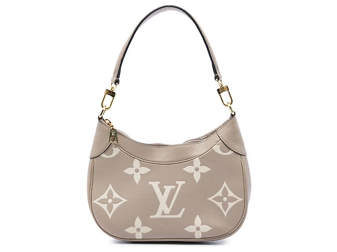 Louis Vuitton Brown Bicolor Monogram Empreinte Bagatelle Braun Taupe - Ansicht 2