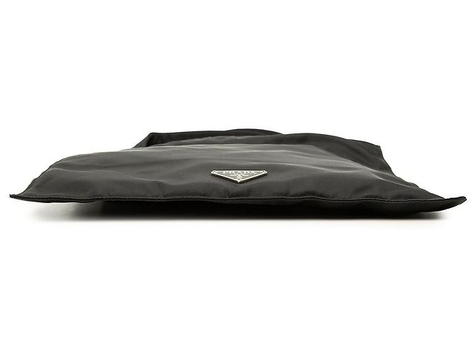 Prada Borsa Crossbody in Tessuto Nero con Chiusura a Zip - vista 3