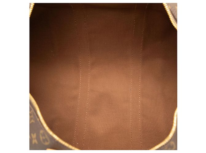 Louis Vuitton Brown Monogram Keepall 45 Marron - vue 4