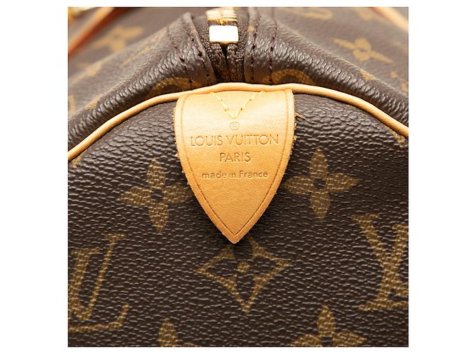Louis Vuitton Brown Monogram Keepall 45 Marron - vue 5