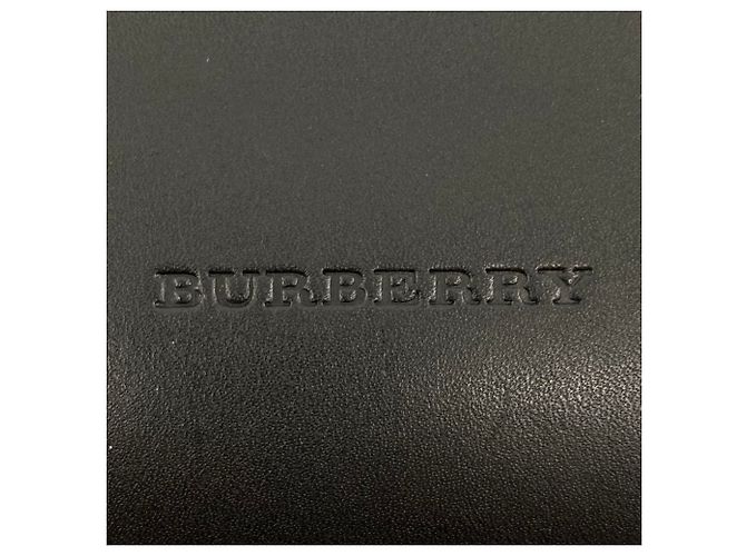 Burberry Handtasche aus schwarzem Leder - Ansicht 11