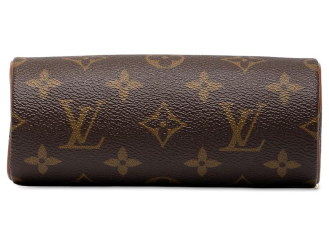 Louis Vuitton Brown Monogram Papillon Pochette Marrom - vista 3