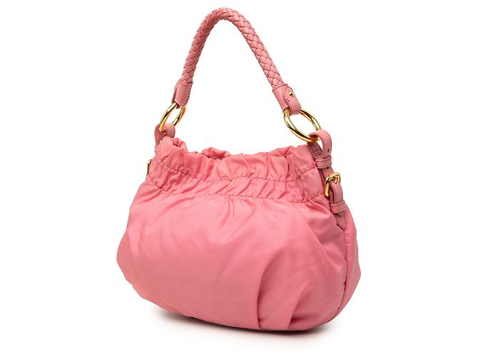 Prada Handtasche aus rosa Tessuto mit Schleife Pink - Ansicht 2