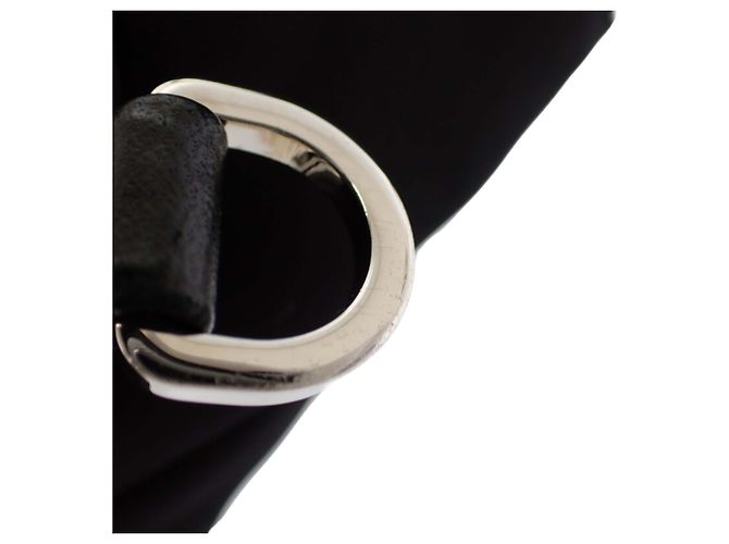 Prada Black Impuntu Tessuto Sling Rucksack Schwarz - Ansicht 13