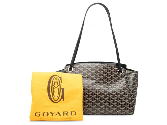 Goyard Black Goyardine Rouette PM Nero - vista 7