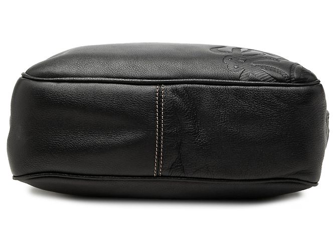 Borsa a tracolla Anagram LOEWE in pelle nera Nero - vista 3