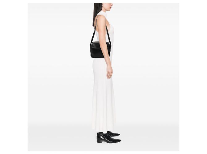 Borsa a tracolla Anagram LOEWE in pelle nera Nero - vista 7