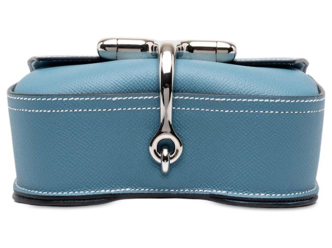 Hermès Blue Mini Epsom Della Cavalleria Azul Azul claro - vista 3