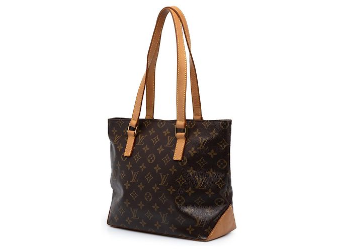 Louis Vuitton Brown Monogram Cabas Piano Marrone - vista 2