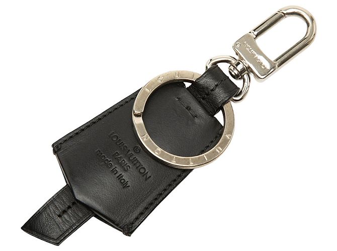 Louis Vuitton Portachiavi e Clochette in pelle nera Nero - vista 2