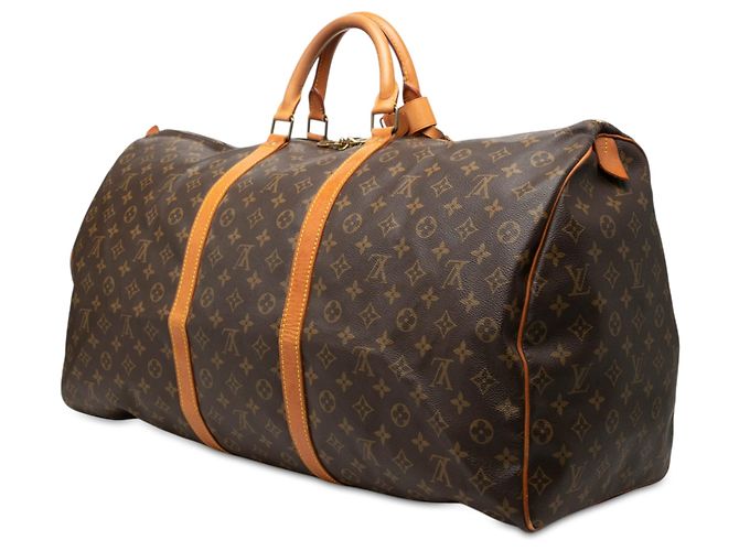 Louis Vuitton Brown Monogram Keepall 60 Braun - Ansicht 2