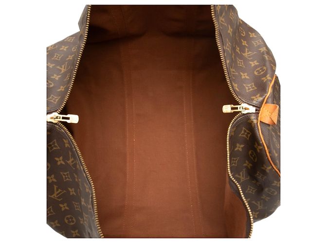 Louis Vuitton Brown Monogram Keepall 60 Braun - Ansicht 4