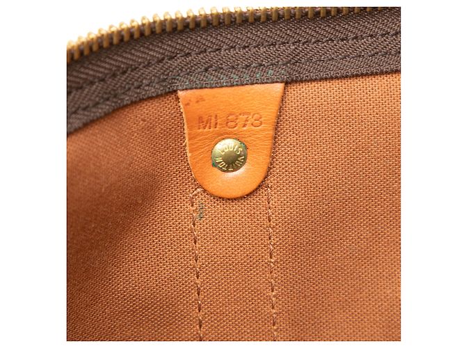 Louis Vuitton Brown Monogram Keepall 60 Braun - Ansicht 6