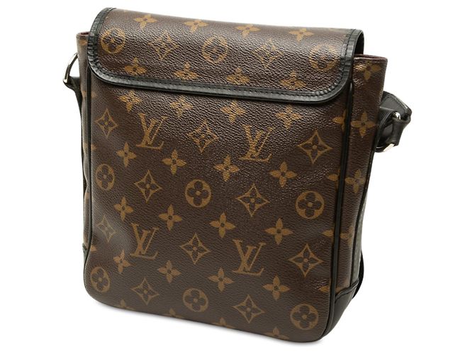 Louis Vuitton Brown Monogram Macassar Bass PM Marron - vue 2