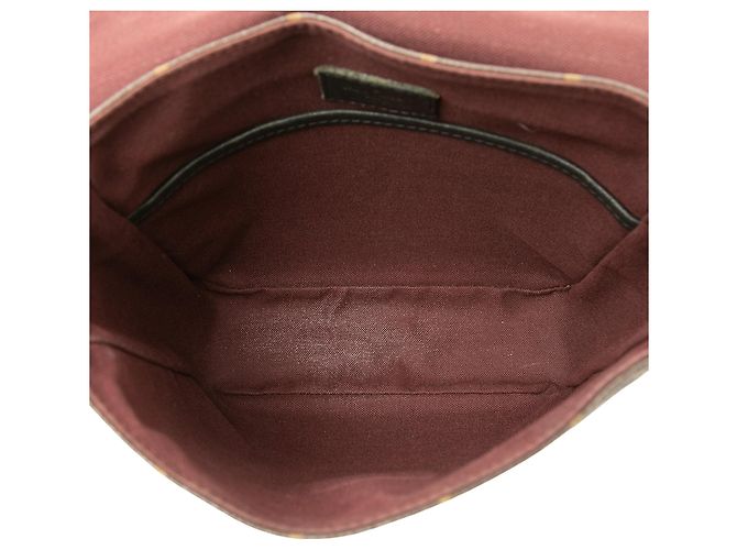 Louis Vuitton Brown Monogram Macassar Bass PM Marron - vue 4