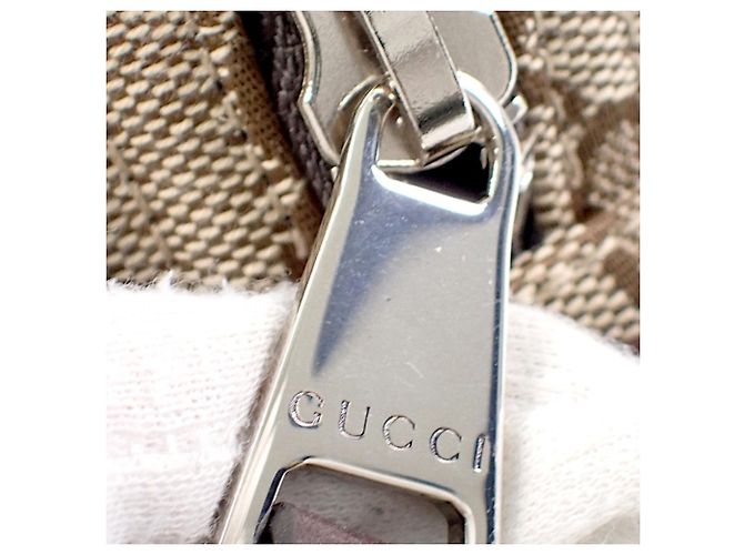 Gucci Small GG Canvas Web Crossbody Beige - Ansicht 11