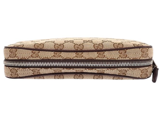Gucci Small GG Canvas Web Crossbody Beige - Ansicht 4