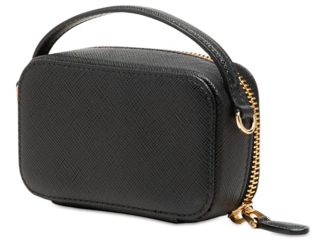 Pouch Mini Saffiano Prada Nero - vista 2