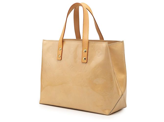 Louis Vuitton Beige Monogram Vernis Reade PM - vista 2