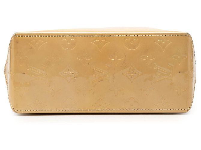 Louis Vuitton Beige Monogram Vernis Reade PM - vista 3