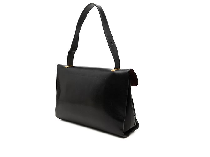 Borsa a mano Valentino VRing media in vitello liscio nero - vista 2