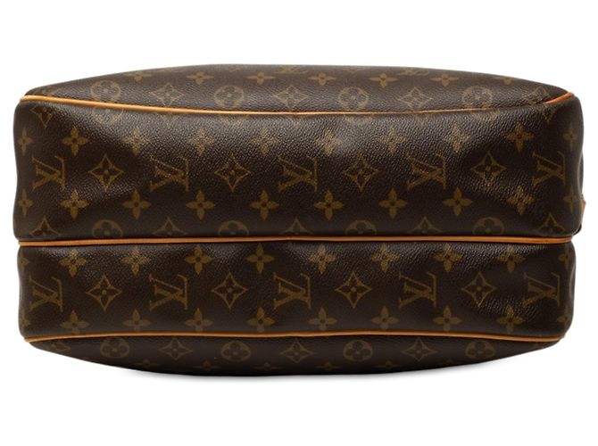 Louis Vuitton Brown Monogram Reporter GM Marron - vue 3