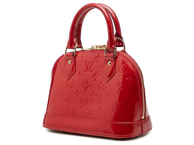 Louis Vuitton Red Monogram Vernis Alma BB Rot - Ansicht 2
