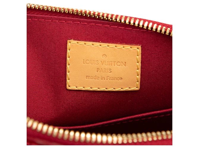 Louis Vuitton Red Monogram Vernis Alma BB Rot - Ansicht 5