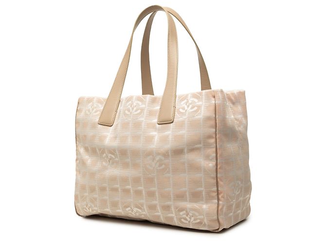Chanel Beige New Travel Line Nylon Tote - Ansicht 2
