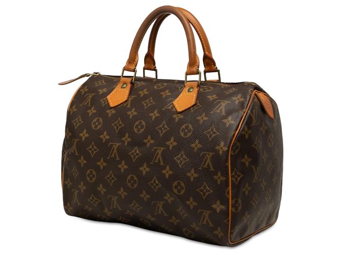 Louis Vuitton Brown Monogram Speedy 30 Marrom - vista 2