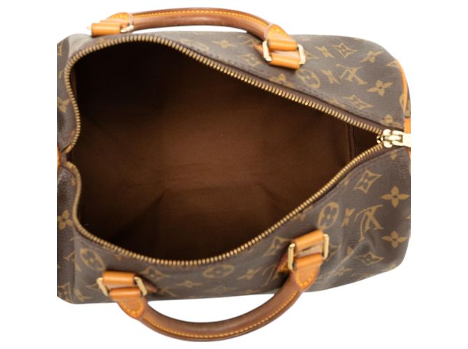 Louis Vuitton Brown Monogram Speedy 30 Marrom - vista 4