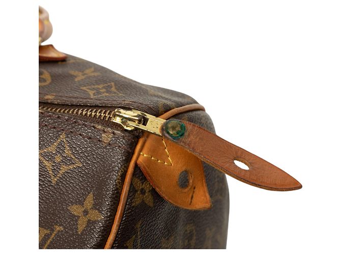 Louis Vuitton Brown Monogram Speedy 30 Marrom - vista 6