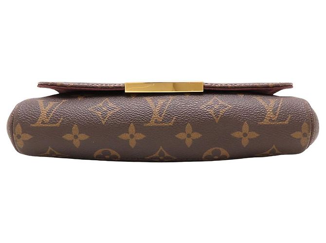 Louis Vuitton Brown Monogram Favorite PM Marron - vue 3