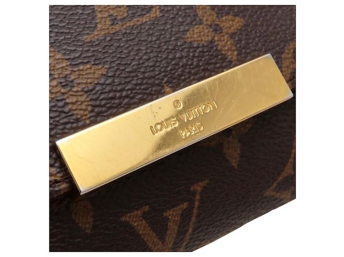 Louis Vuitton Brown Monogram Favorite PM Marron - vue 5