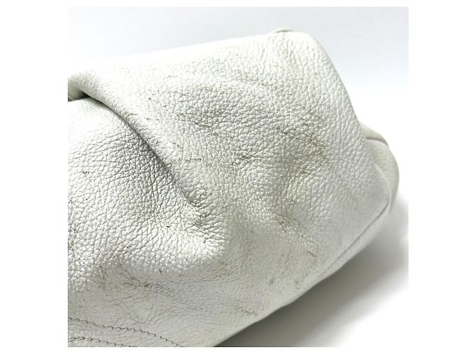Borsa Tote Loewe Anagram Nappa Aire Bianco - vista 11