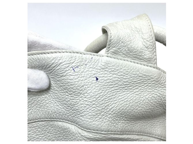 Borsa Tote Loewe Anagram Nappa Aire Bianco - vista 17