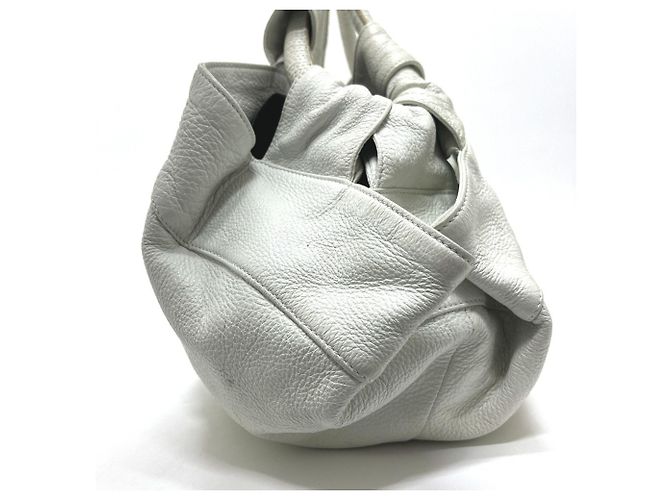 Borsa Tote Loewe Anagram Nappa Aire Bianco - vista 3