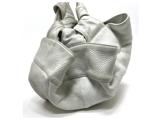 Borsa Tote Loewe Anagram Nappa Aire Bianco - vista 4